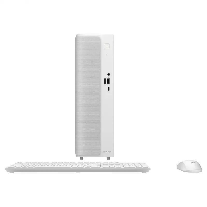 ASUS V501 SFF Desktop PC Intel Core 3 100U 8GB RAM 512GB SSD Windows 11 Home Biały