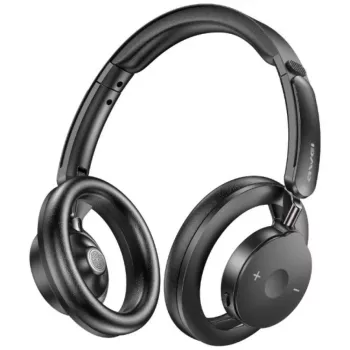 AWEI AT33 Bluetooth 6.0 Słuchawki Nauszne Bezprzewodowe - Czarny