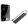 Conceptronic 7-portowy hub USB 2.0 z zasilaczem - czarny (HUBBIES08BP)