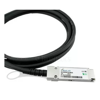 BlueOptics Networks 10312 Kompatybilny kabel BlueLAN QSFP+ Direct Attach Copper, 40GBASE-CR4, 1m, 30AWG, pasywny