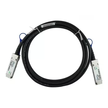 BLUELAN 10413-BL Kompatybilny kabel bezpośredniego podłączenia QSFP28 do Extreme Networks, 100GBASE-CR4, Infiniband EDR, 26AWG, 3m