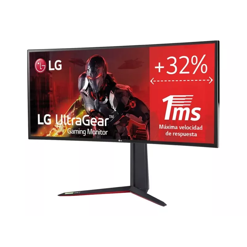 LG UltraGear 34GN850P-B 34-calowy monitor gamingowy Nano IPS, UWQHD, 160Hz, 1ms, kompatybilny z G-Sync, FreeSync Premium, DisplayHDR 400