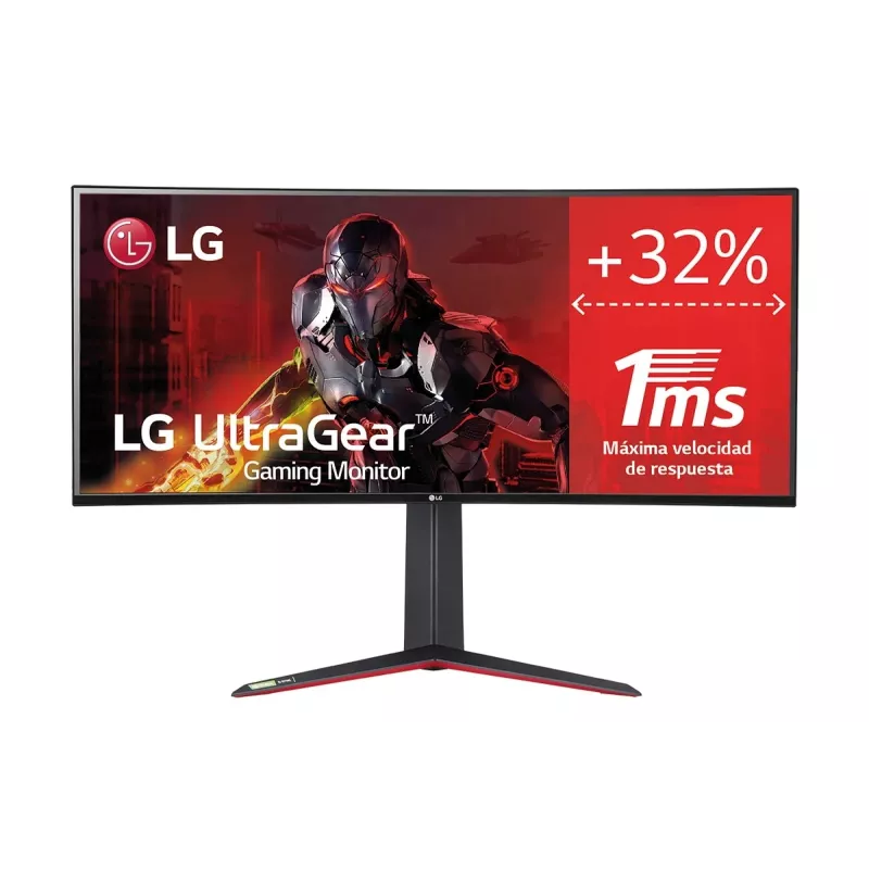 LG UltraGear 34GN850P-B 34-calowy monitor gamingowy Nano IPS, UWQHD, 160Hz, 1ms, kompatybilny z G-Sync, FreeSync Premium, DisplayHDR 400
