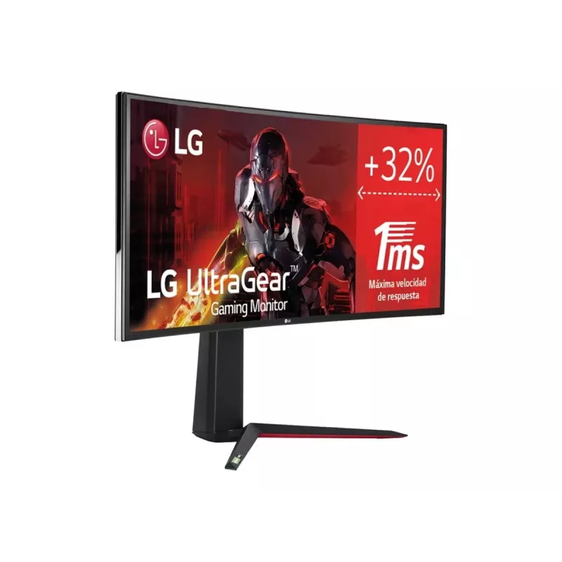 LG UltraGear 34GN850P-B 34-calowy monitor gamingowy Nano IPS, UWQHD, 160Hz, 1ms, kompatybilny z G-Sync, FreeSync Premium, DisplayHDR 400