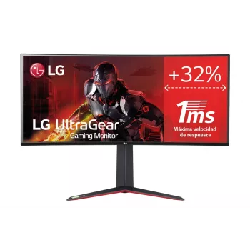 LG UltraGear 34GN850P-B 34-calowy monitor gamingowy Nano IPS, UWQHD, 160Hz, 1ms, kompatybilny z G-Sync, FreeSync Premium, DisplayHDR 400