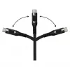 Good Connections USB 2.0 Kabel do ładowania i transmisji danych 100W z wyświetlaczem cyfrowym USB-C na USB-C 1m Czarny