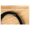 Good Connections USB 2.0 Kabel do ładowania i transmisji danych 100W z wyświetlaczem cyfrowym USB-C na USB-C 1m Czarny