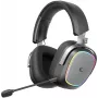 Rampage RETSU Bezprzewodowy Nauszny Zestaw Słuchawkowy do Gier Bluetooth 2.4G RGB Czarny