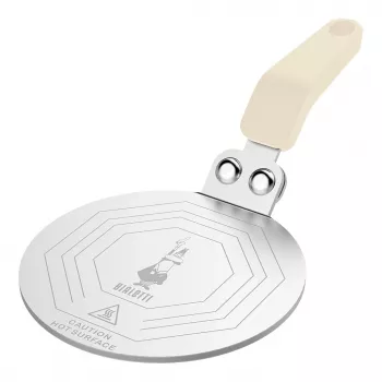 Bialetti Płyta Adapterowa do Indukcji 13cm, Kremowa (DCDESIGN08E)