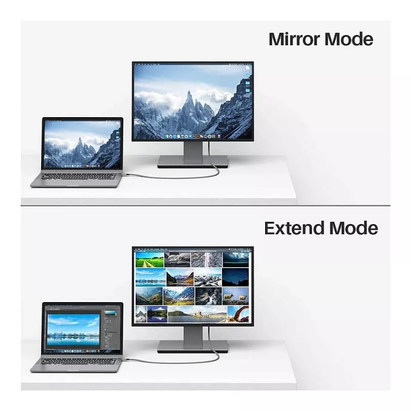 Equip USB-C 3.2 do USB-C Active Optical Cable 8K PD60W 5m Czarny