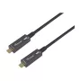 Equip USB-C 3.2 do USB-C Active Optical Cable 8K PD60W 5m Czarny