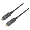 Equip USB-C 3.2 do USB-C Active Optical Cable (AOC) 8K 60W PD 10m Czarny