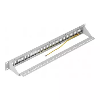 EFB Elektronik Panel zatrzymujący do montażu 19-calowego / ściennego 24 złączy 37597.1