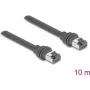 Delock RJ45 Patch Cable Cat.6 Compatible with Starlink Gen3 - 10 m Grey