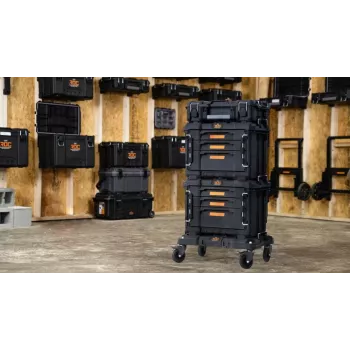 Keter Pro Gear 2.0 Mobile Tool Cart 262828 53L Czarny/Czerwony