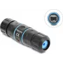 Delock RJ45 Female do RJ45 Female Złącze Kablowe Cat.6A z Gwintem M20 x 1,5 mm Krótka Konstrukcja IP68 Pyłoszczelne i Wodoszczelne (90658)
