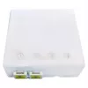EFB Elektronik FTTH Box for 4 SC-S or LC-D Couplings 80x80 with Cable Guide, Shrink Version