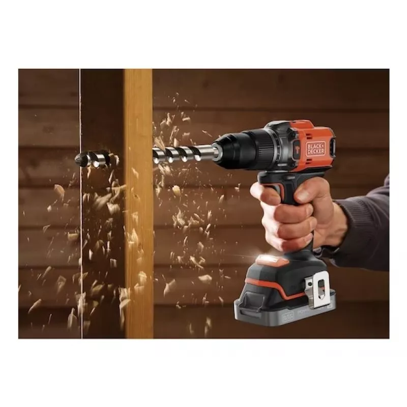 Black & Decker BLD683XN-XJ Wiertarka udarowa przewodowa 680W 13mm Uchwyt kluczykowy 0-3000 RPM Czarno-pomarańczowa