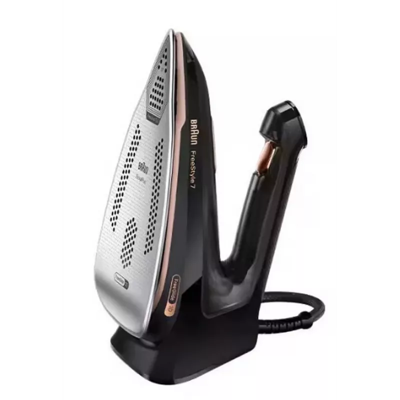 Żelazko parowe Braun FI7276BK - 2700W, stopa EloxalPlus 3D BackGlide, boost pary 230 g/min, czarne