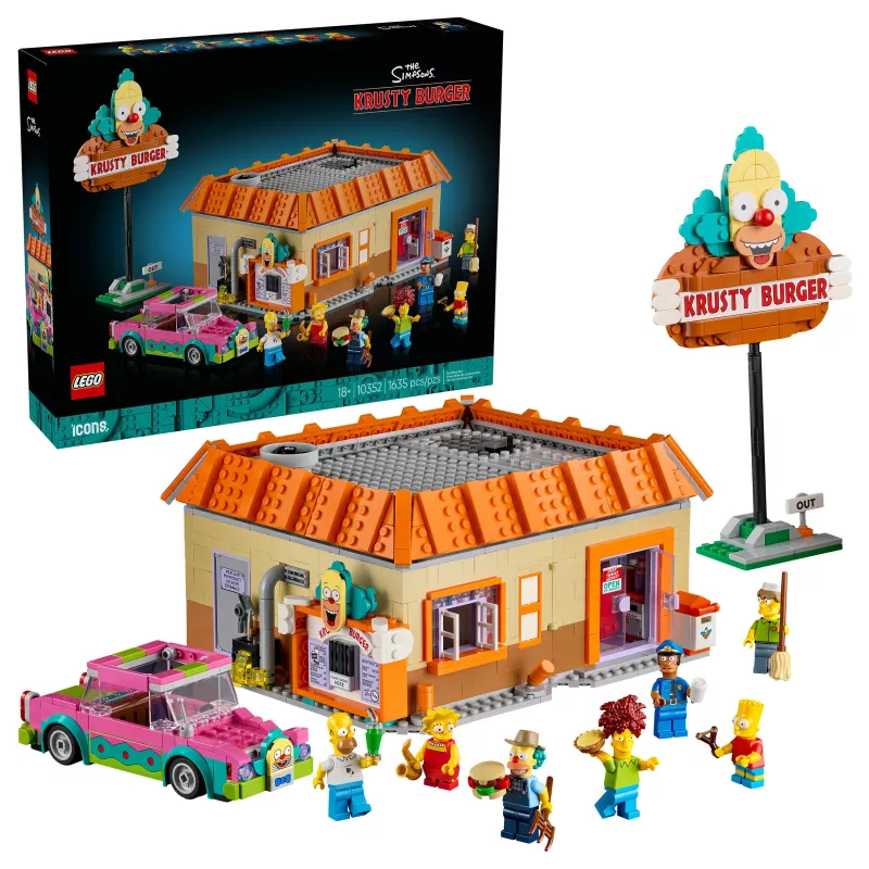 LEGO Icons 10352 The Simpsons: Krusty Burger