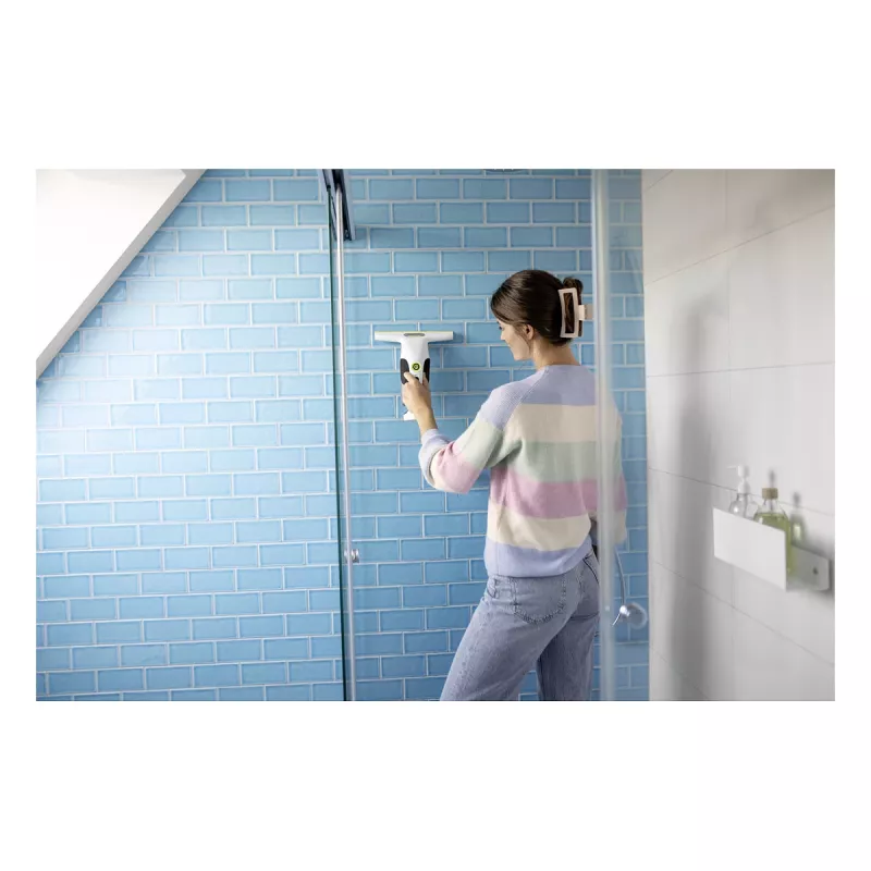 Kärcher WV 1 Compact Care Odkurzacz do okien, litowo-jonowy, 25 min czasu pracy, zbiornik 100 ml, żółty/czarny