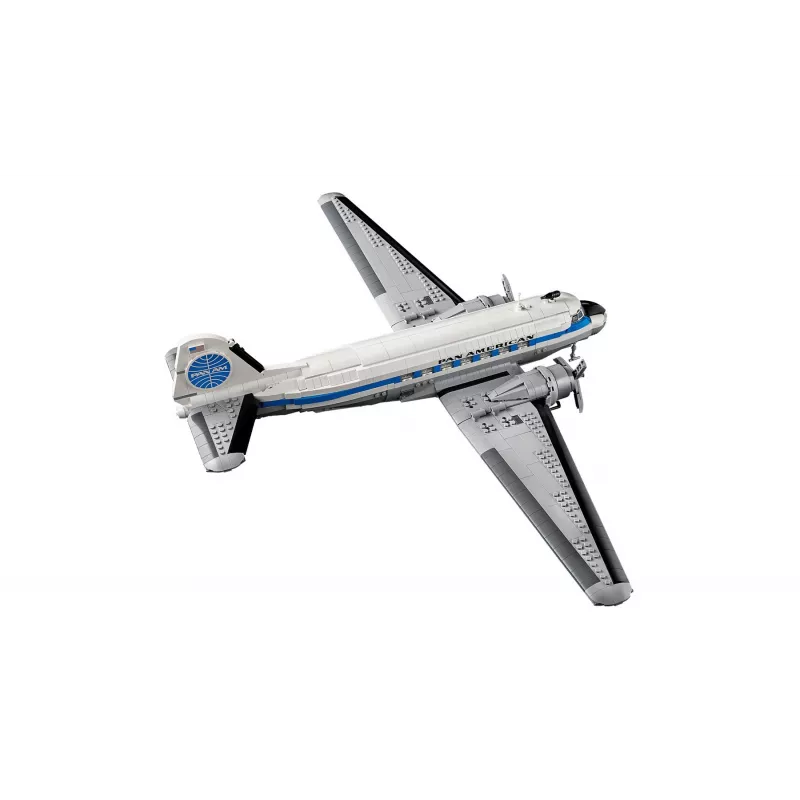 LEGO Icons 11378 Douglas DC-3 PAN AM Samolot Pasażerski Zestaw do Budowania (2500 Elementów)