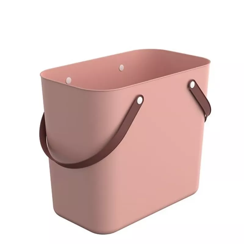 Rotho Multibag Albula Style 25L Storage Box, Meadow Rose
