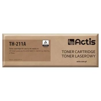 Actis TH-211A Toner Cartridge (Zamiennik do HP 131A CF211A, Canon CRG-731C) - Cyan, Standardowa Wydajność 1800 Stron