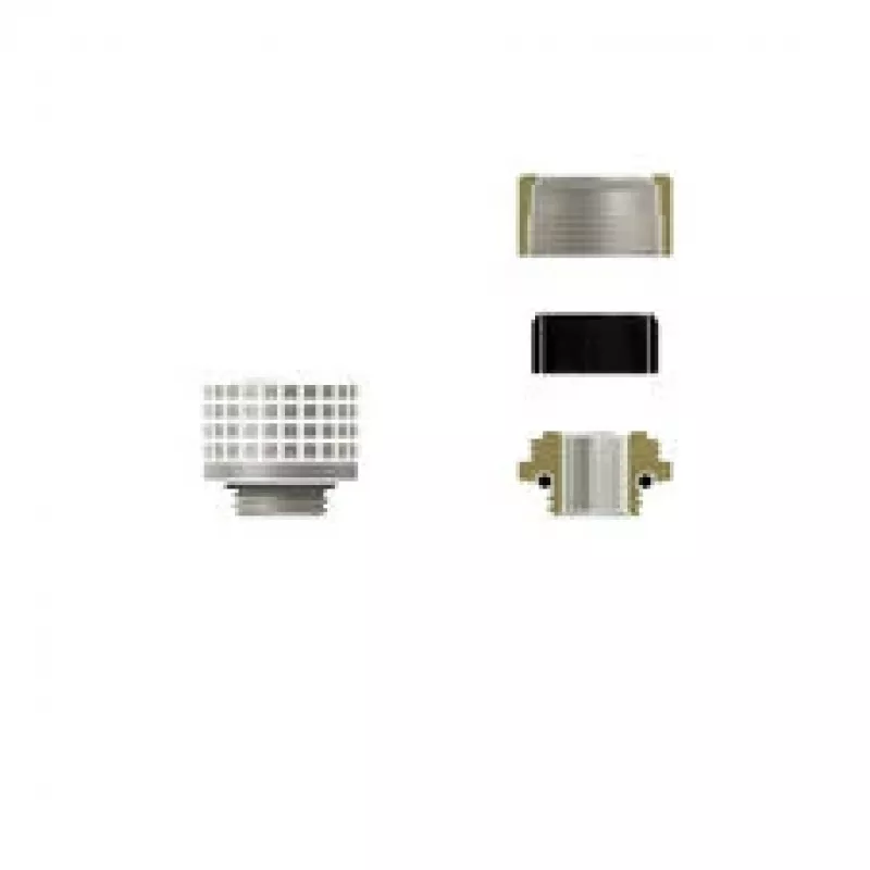 Thermal Grizzly DeltaMate Fitting HT14, niklowany mosiądz, gwint G1/4 inch, złączka wciskana prosta do węża 14 mm