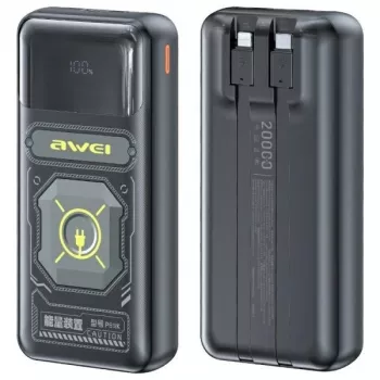 AWEI PowerBank P99K 20000mAh 22.5W Czarny
