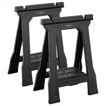 STANLEY Rack-horse Junior 2 szt. Para kozłów do piłowania, nośność 360 kg, składane, czarno-żółte