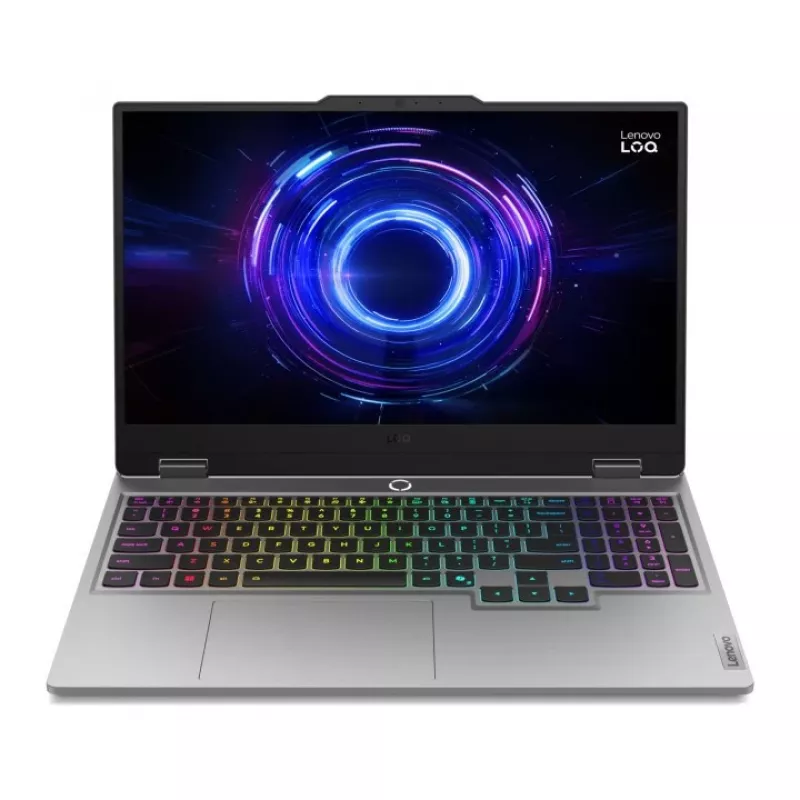 Lenovo LOQ 15IRX10 Laptop Gaming 15.6 inch FHD 144Hz, Intel Core i7-13650HX, 16GB DDR5, 512GB SSD, NVIDIA GeForce RTX 5050 8GB, Windows 11, Luna Grey (Repackaged)