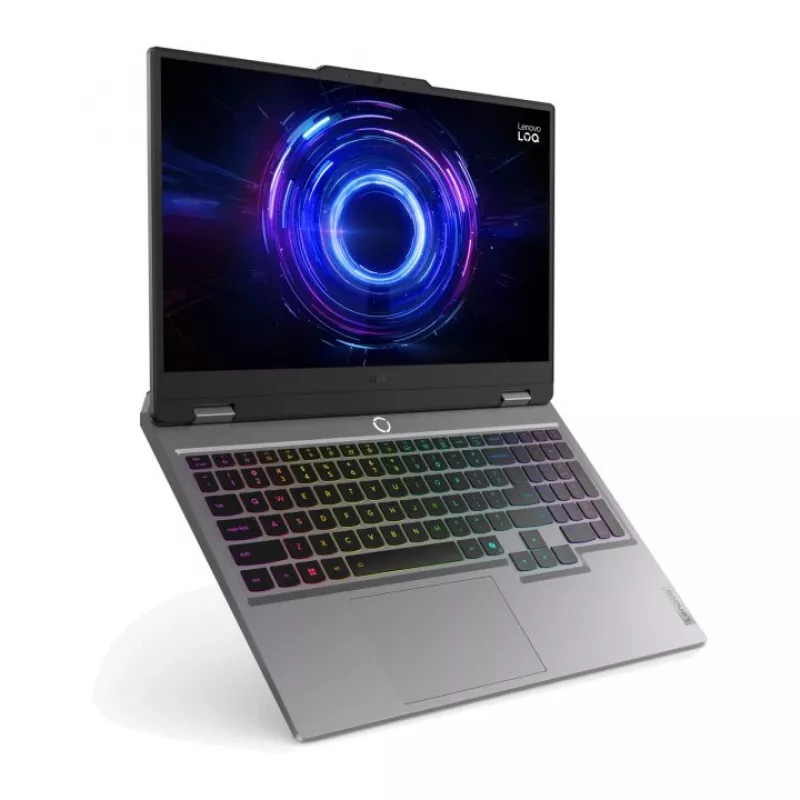 Lenovo LOQ 15IRX10 Laptop Gaming 15.6 inch FHD 144Hz, Intel Core i7-13650HX, 16GB DDR5, 512GB SSD, NVIDIA GeForce RTX 5050 8GB, Windows 11, Luna Grey (Repackaged)