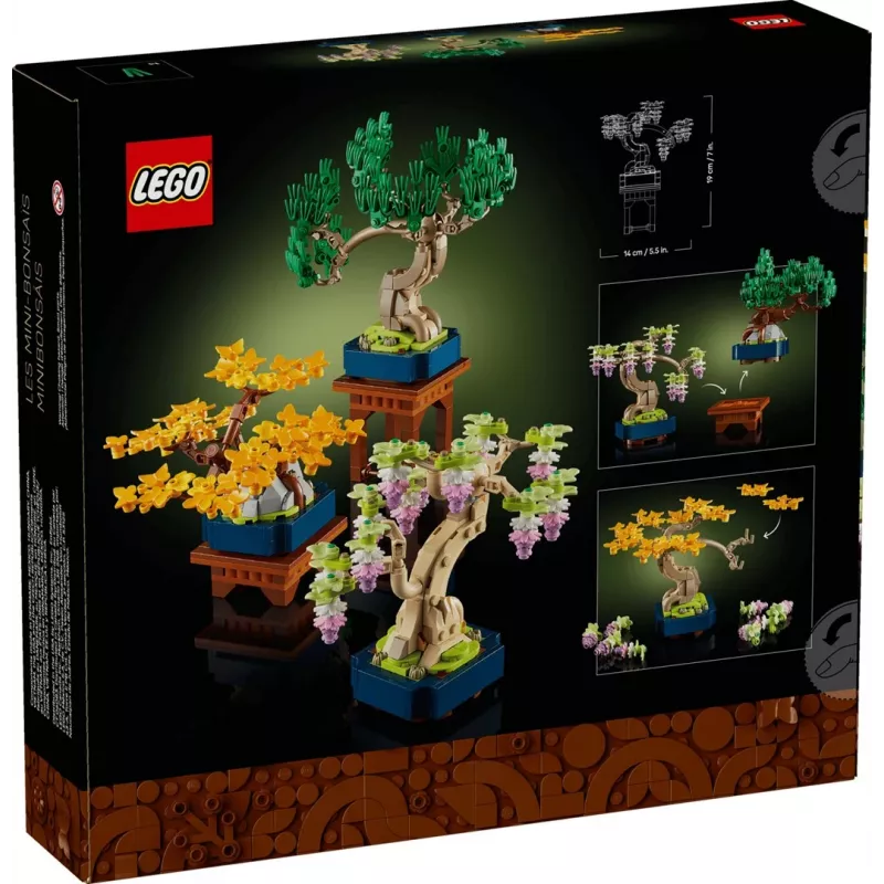 LEGO 10373 Botanical Collection Małe Drzewka Bonsai