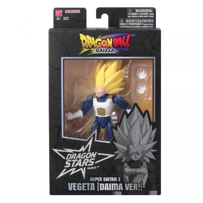 Bandai Dragon Ball Dragon Stars Vegeta SSJ3 (Daima Version) Action Figure