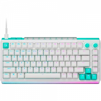 Logitech G512 X 75 Mechanical Gaming Keyboard - Biały - US International - Przewodowy USB