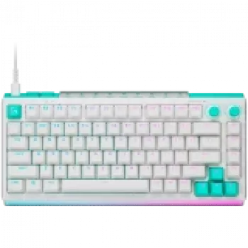 Logitech G512 X 75 Mechanical Gaming Keyboard - Biały - US International - Przewodowy USB