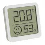 TFA Dostmann 30.5053.02.04 4-Pack Biały Cyfrowy Termo-Higrometr ze Wskaźnikiem Strefy Komfortu