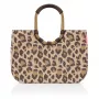 Reisenthel Loopshopper L Koszyk na zakupy Torba Leo Macchiato, 25L, Brąz/Beż