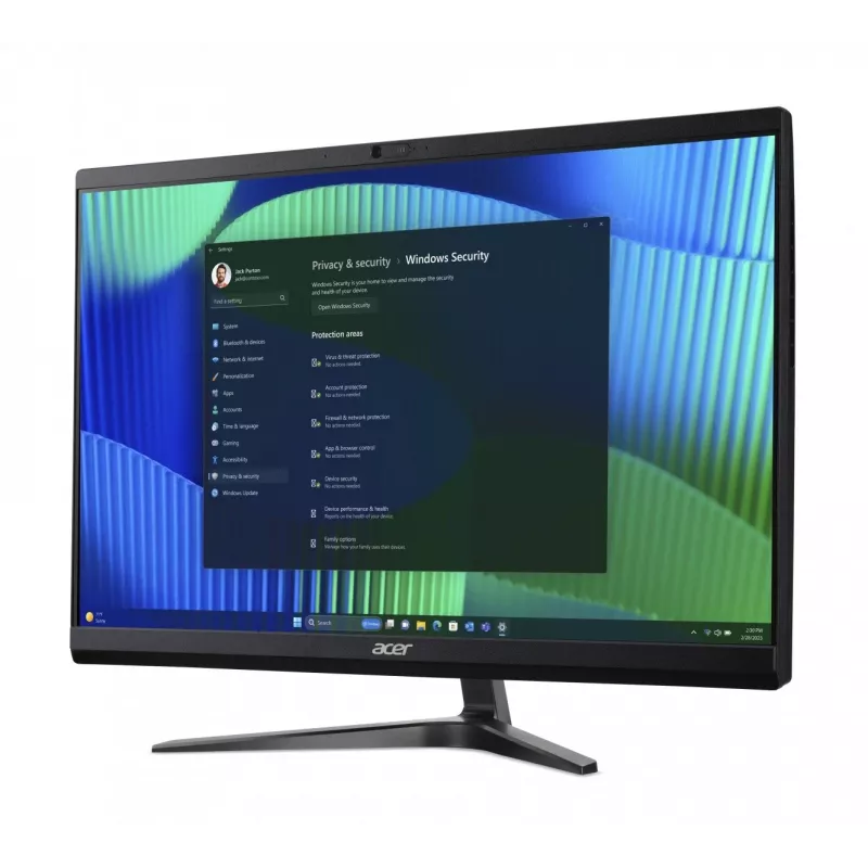 Acer Veriton Vero VZ2724G All-in-One PC, 23,8 inch FHD IPS, Intel Core i5-14400, 8GB DDR5, 512GB SSD, Windows 11 Pro, Czarny