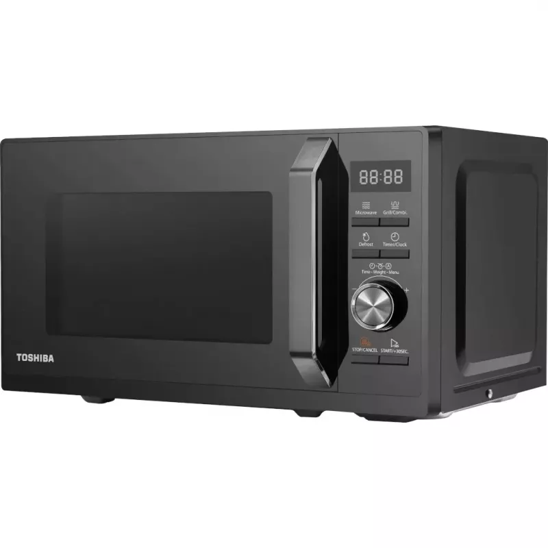 Toshiba MW3-AG25PF(BK) 25L 900W Kuchenka mikrofalowa z grillem, czarna