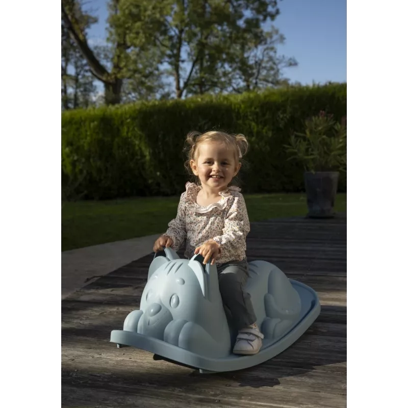 Smoby Rocker Cat Blue Dziecięcy Fotel Bujany