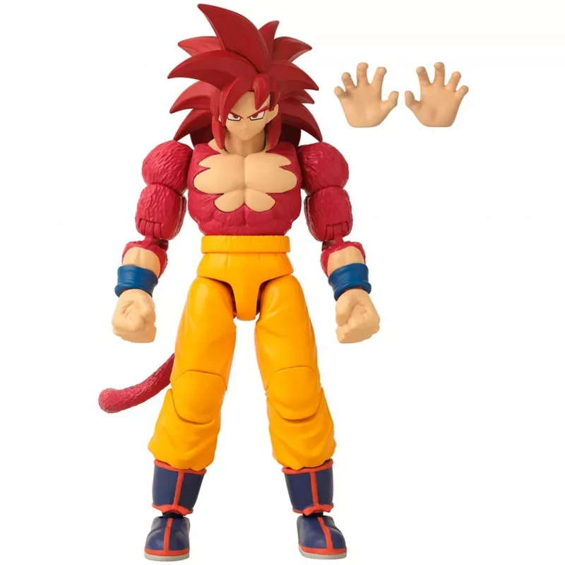 BANDAI Dragon Ball Dragon Stars - Goku SSJ 4 Daima Action Figure