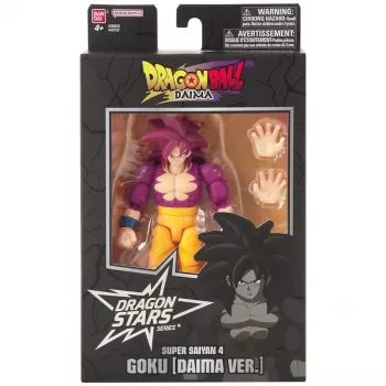 BANDAI Dragon Ball Dragon Stars - Goku SSJ 4 Daima Action Figure