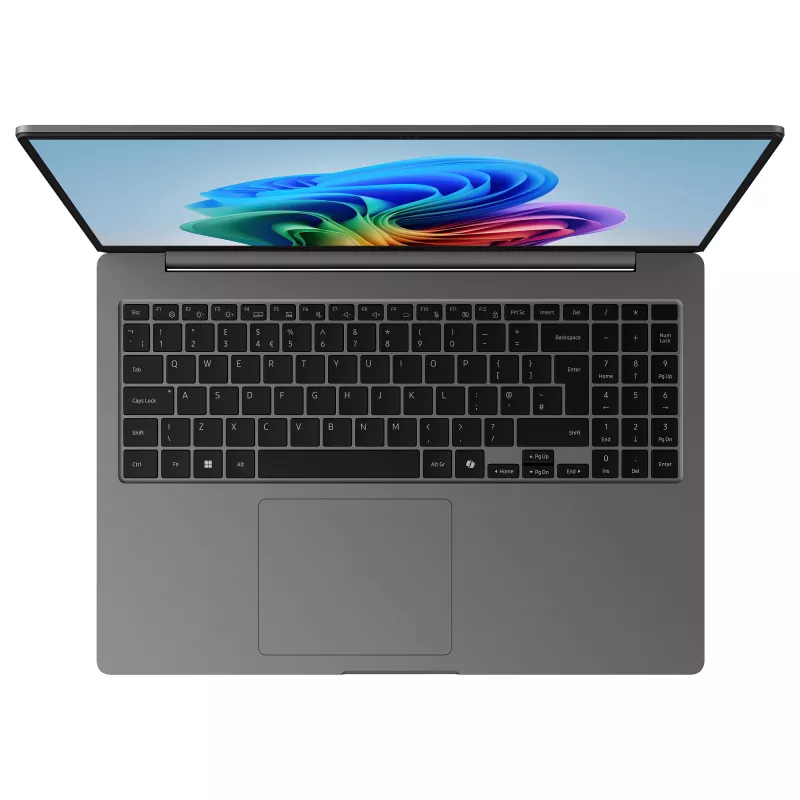 Samsung Galaxy Book6 14 EE Intel Core Ultra 7 355 16GB 512GB SSD Windows 11 Pro Mocha Gray 2-in-1 Convertible Laptop
