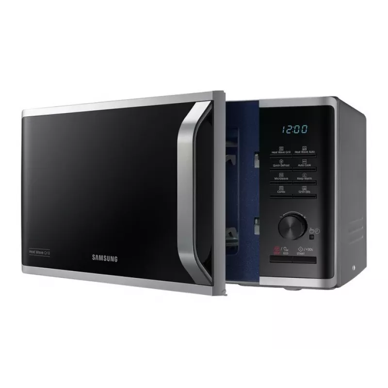 Kuchenka mikrofalowa Samsung MG23K3575AS/EO 23L 800W Grill Srebrny/Czarny