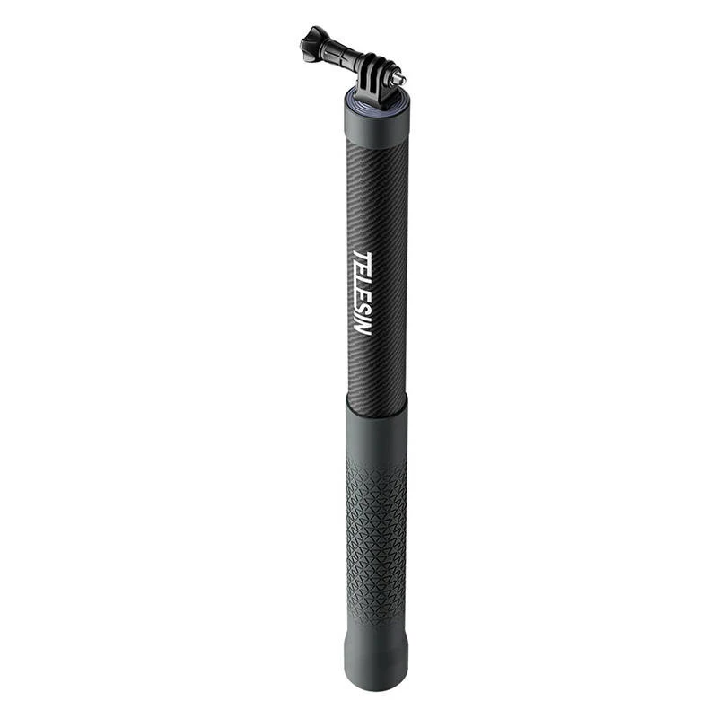 TELESIN GP-MNP-300-3 Carbon Fiber Selfie Stick 3m do kamer akcji