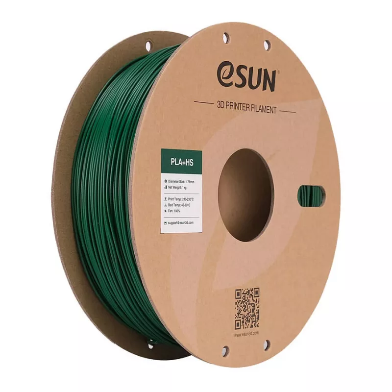 ESUN ePLA+ High Speed 1.75mm Pine Green 1kg 3D Printer Filament