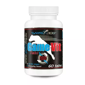 GAME DOG GameVit Tabs Multivitamin & Mineral Supplement dla psów - 60 tabletek