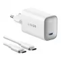 Anker Nano Charger 100W z kablem USB-C, biały